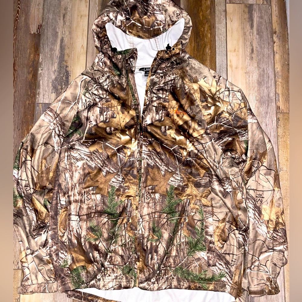 Habit real tree rain shell